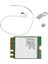 Wı-Fı 6e Bluetooth 5.2 Intel AX210 Çift Bant 3000 Mbps M.2 Kablosuz Kart AX210NGW 2.4g/5g 802.11AX Ipex Antenli (Yurt Dışından) 3