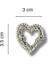 Taşlı Kalp Broş 2