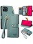 T-Mobile Revvl 7 Pro 5g Fermuar Rfıd Engelleme Cüzdan Aşk Için Flip Case (Yurt Dışından) 5