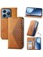 Realme C63/C61 Günlük Kullanım Standı El Kayışı Eşkenar Dörtgen Şekli Için Flip Case (Yurt Dışından) 1