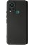 Infinix Hot 11S Kılıf Slikon Kılıf Düz Renk Kılıf Koruyucu Kılıf - Siyah 1