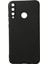 Huawei P40 Lite E Kılıf Slikon Kılıf Düz Renk Kılıf Koruyucu Kılıf - Siyah 1