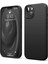 Apple iPhone 13 Kılıf Slikon Kılıf Düz Renk Kılıf Koruyucu Kılıf - Siyah 1