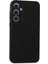 Samsung Galaxy A35 5g Kılıf Slikon Kılıf Düz Renk Kılıf Koruyucu Kılıf - Siyah 1