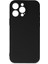 Apple iPhone 16 Pro Kılıf Slikon Kılıf Düz Renk Kılıf Koruyucu Kılıf - Siyah 3