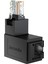 RJ45 Erkekten Dişiye Ethernet Adaptörü Ağ Genişletici CAT5E Cat6 Cat8 Ethernet Kablo Konnektörü Için 90 Derece Sağ Büküm (Yurt Dışından) 1