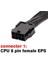 Eps 8 Pin Güç Uzatma Kablosu Atx Cpu 8 Pin Dişi - 8(4+4) Pin Erkek EPS-12V Anakart Için Uzatma Kablosu, 80CM (Yurt Dışından) 2