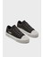 Logolu Kanvas Sneaker Ayakkabı Bayan Ayakkabı 2S4FSN023F14 001 4