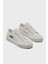 Logolu Kanvas Sneaker Ayakkabı Bayan Ayakkabı 2S4FSN023F14 100 3
