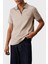 % 100 Pamuk Regular Fit Yarım Fermuarlı Polo Yaka T Shirt K10K112754RAJ Erkek Polo Yaka T Shirt K10K112754 Raj 1