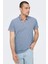 Erkek Onsfletcher Polo Yaka %100 Pamuk T-Shirt 22024827 Mavi 2