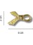 Metal Gold Fiyonk Broş 3
