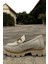 D25YA-3690 Krem Kadın Loafer Deri Tam Ortopedik Casual Günlük Ayakkabı 3