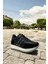 D25YA-560 Siyah Kadın Sneaker Deri Tam Ortopedik Casual Günlük Ayakkabı 1