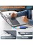 Apple MacBook Pro 16 M4 Çipli 2024 Katlanabilir Standlı Kumaş Görünümlü Business Design Kapak Kılıf A3403 A3186 4