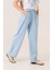 Kız Çocuk Paça Pensli Keten Pantolon 2566 2