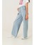 Kız Çocuk Bol Basic Kot Pantolon 2183 3