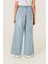 Kız Çocuk Bol Basic Kot Pantolon 2183 4
