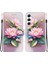 Samsung Galaxy S24 Fe Kılıf Desen Baskı Anti-Drop Deri Flip Cüzdan Telefon Kılıfı Kordon-Lotus ile (Yurt Dışından) 1