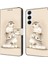 Samsung Galaxy A25 5g (Global) (161.0 x 76.5 x 8.3mm) Kılıf Desen Baskı Düşmeyi Önleyici Deri Cüzdan Telefon Kapağı-Istifleme Sincapları (Yurt Dışından) 1