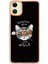Samsung Galaxy A06 Kılıf Imd-D Desen Baskı 2.0mm Tpu Telefon Arka Kapak-Kedi/kaplan (Yurt Dışından) 2