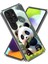 Samsung Galaxy S25 Ultra Kılıf Desen Baskılı Darbeye Dayanıklı Tpu Telefon Kılıfı-Panda (Yurt Dışından) 1