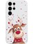 Samsung Galaxy S25 ULTRA/S24 Ultra Kılıf Noel Desenli Baskı Yumuşak Tpu Telefon Koruyucu - Geyik (Yurt Dışından) 3