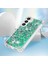Samsung Galaxy S24 Fe Kılıf Quicksand Anti-Drop Tpu Telefon Kılıfı-Yeşil/kalpler (Yurt Dışından) 5