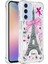 Samsung Galaxy A16 5g/galaxy A16 4g Kılıf Yb Quicksand Serisi-2 Sıvı Quicksand Desen Tpu Telefon Kapağı-Ayna/kule (Yurt Dışından) 2