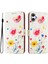 Samsung Galaxy A06 Kılıf Desen Baskılı Cüzdan Telefon Kılıfı Askılı-Çiçekli (Yurt Dışından) 2