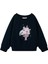 Nmfvenus Ls Nreg Sweat Un Lacivert Kız Çocuk Sweatshirt 1