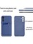 Samsung Galaxy A16 Uyumlu Kılıf Kamera Korumalı Kartlıklı Yumuşak Içi Kadife Slikon Kartvizit Kapak 4