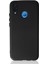 Huawei P20 Lite Kılıf Slikon Kılıf Düz Renk Kılıf Koruyucu Kılıf - Siyah 1