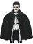 Siyah Renk Yakalı Halloween Pelerini 90 cm 4