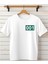 Squid Game NO:001 Baskılı Bisiklet Yaka Beyaz Tişört/t-Shirt- (Tek Adet Fiyatıdır) 1