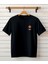 Ucan Balon Baskılı Unisex T-Shirt -Cep Detaylı Tişört 1