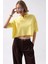 Polo Yaka Crop Dokulu Bluz 4