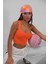 Tek Omuz Crop Bluz 1