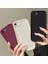 Apple iPhone 16E Kılıf Yumuşak Renkli Lansman Silikon Kapak Kamera Korumalı Çıkıntılı 3D Kalın Kenarlı 2