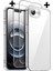Apple iPhone 16E Kılıf Kamera Korumalı Yumuşak Şeffaf Silikon + 9h Ekran Koruyucu Cam 2in1 Set 1