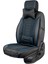 fiat Egea Hb Uyumlu Yarı Deri Oto Koltuk Kılıfı Tam Set Mars Seri (Siyah-Mavi) 4