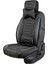 seat Cordoba Uyumlu Yarı Deri Oto Koltuk Kılıfı Tam Set Mars Seri (Siyah-Beyaz) 4