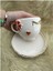 Papatya Kalp Göz Seramik Mug Kupa 24K Altın Kaplama 3