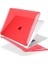 Apple 13" Macbook Pro A2338 M1 Kristal Kırmızı Koruyucu + USB Çevirici 2