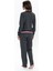 20112 Kadın Antrasıt Melanj Uzun Kollu Dik Yaka Pijama Takımı 3