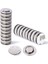 3m Yapışkanlı Rozet Mıknatısı Yaka Tutucu Kartı Mıknatısı Isimlik Mıknatısı - 17 mm Çap - 5 Set 1