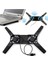 Mini Katlanabilir Usb'li Dizüstü Bilgisayar Soğutucusu, Tablet, Notebook, Imac, Macbook Pro, MacBook Air, Surface Book Için Stand 3