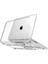 MacBook Pro 13" 2020-2022 M1-M2 Çip ile Uyumlu Şeffaf Dayanıklı Koruyucu Kılıf, Ultra Ince Kabuk Koruma Sert Kapak A1706 A1708 A1989 A2159 A2251 A2289 A2338 1