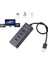 Plus PX-3010 USB Hub, 4 Port USB 3.0 Çoklayıcı, USB Çoklayıcı Siyah 3