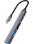 NR24 6in1 Type-C Hub Dock USB 3.0 5gbps Veri Aktarımı Kart Okuyucu 100W Pd Cep Telefonu Şarj Aleti 1